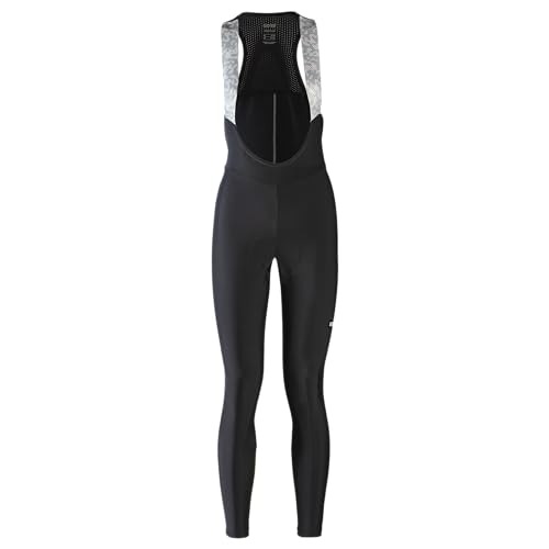 GORE WEAR Damen Thermo Fahrrad-Trägerhose Progress, Mit Sitzpolster, 40, Schwarz von GORE WEAR