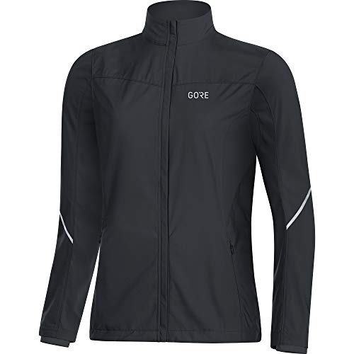 GORE WEAR R3 Damen Jacke Partial GORE WINDSTOPPER, 42, Schwarz von GORE WEAR