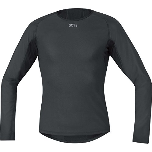 GORE WEAR Winddichtes Herren Thermo-Unterzieh-Shirt, Multisport, GORE WINDSTOPPER, XXL, Schwarz von GORE WEAR