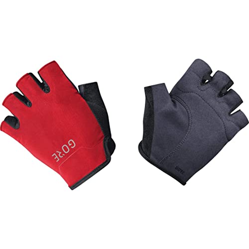 GORE Wear C3 Unisex Kurzfingerhandschuhe, 5, Schwarz/Rot von GORE WEAR