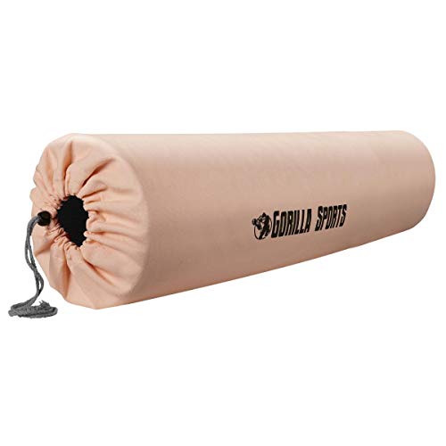 GORILLA SPORTS® Yogatasche mit Tragegurt Rosa – Matten-Bag aus Baumwolle 190 x 100 cm von GORILLA SPORTS