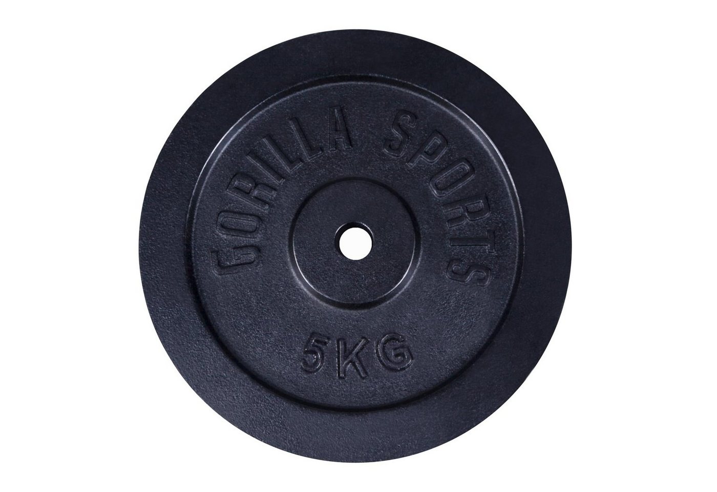 GORILLA SPORTS Hantelscheiben Set/Einzeln, 0,5kg-30kg Gewichte, 30/31mm, Gewichtsscheiben, Gusseisen von GORILLA SPORTS