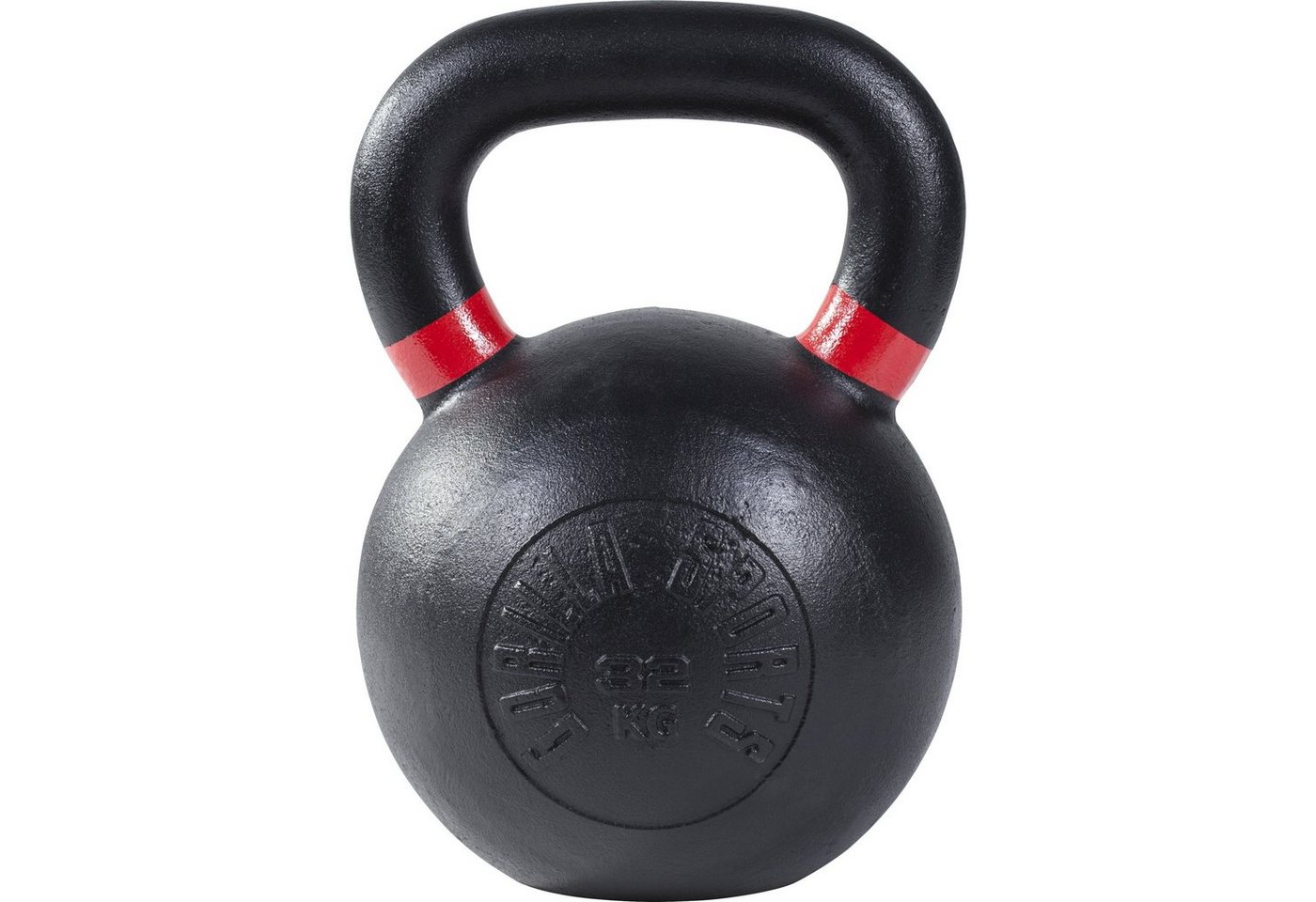 GORILLA SPORTS Kettlebell Gusseisen, Schwarz mit Farbmarkierungen - Kugelhantel, Kugelgewicht von GORILLA SPORTS