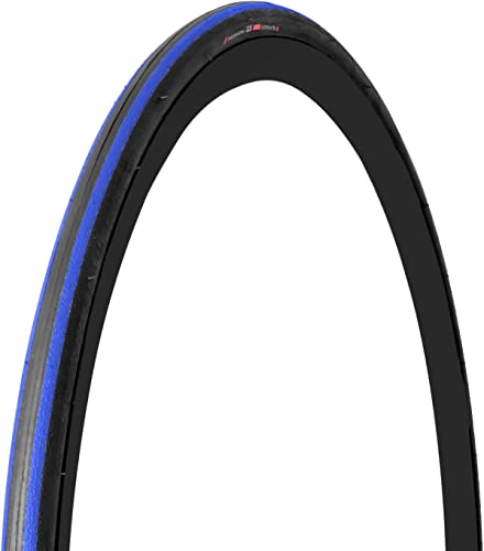 GORIX Rennrad-Slick-Reifen 700×23C oder 700×25C Fahrrad (Passion) (700×25c, Schwarz×Blau (1 Reifen)) von GORIX