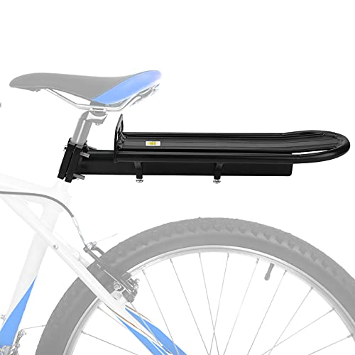 Aluminiumlegierung Fahrrad Gepäckträger Mountainbike Rennrad Hinten Zuladung 10KG für Radfahren Ladung Gepäck, weniger als Ø 32 mm von GOTOTOP