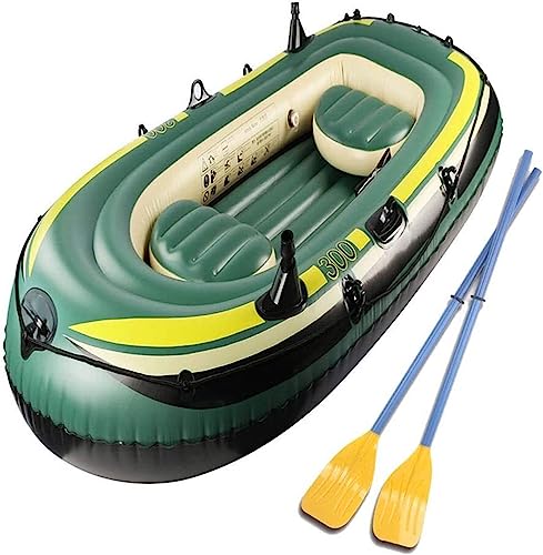 Outdoor-Kajak, dreifach grün, aufblasbares Kajak, Kunststoffboot, Kajak, Fischerboot, Schlauchboot, Outdoor-Gummiboot von GPECTIFO