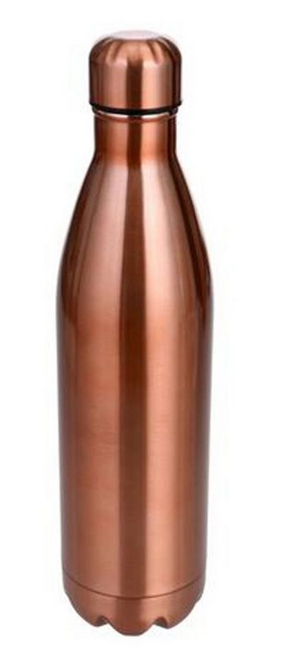 GRÄWE Trinkflasche Isolierflasche, 0,75 L Kupferfarben, Serie Thermohome von GRÄWE