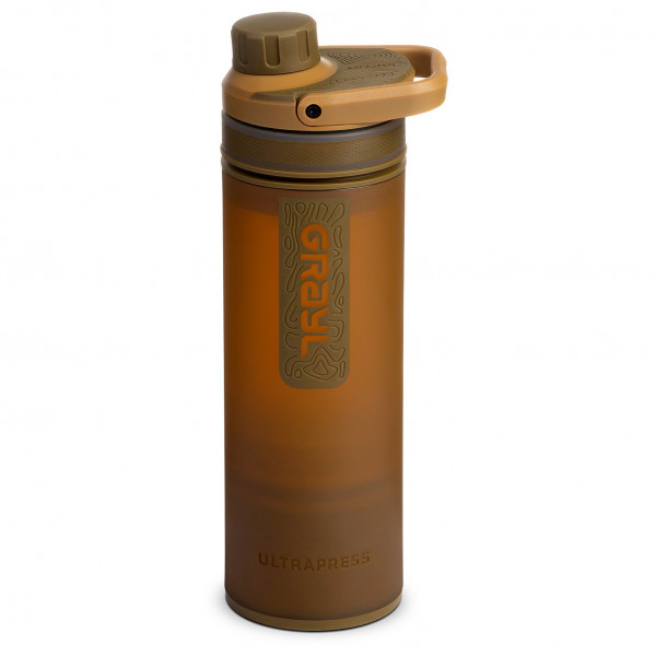 GRAYL - Ultrapress Purifier Bottle - Wasserfilter Gr 500 ml braun von GRAYL