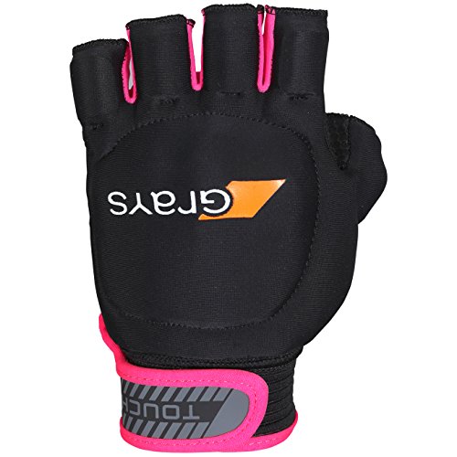 GRAYS Touch Left Handschuhe, Black/Fluo Pink, M von GRAYS