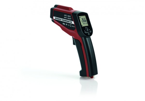 Infrarot Laser-Thermometer: -50 bis +550°C - schlagfestes ABS Gehäu... von GRILL-EXPERTE