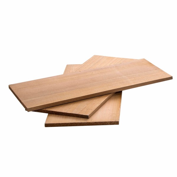 Zedernholz Planken 3 Stück - 30x13x1cm - Für herrliches Raucharoma ... von GRILL-EXPERTE