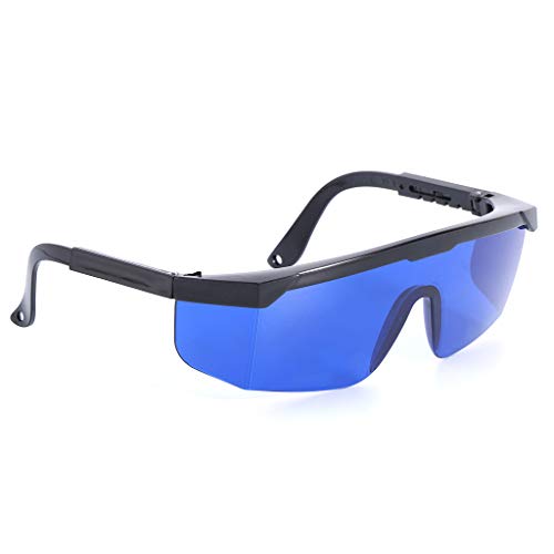 GROOMY Schutzbrille, Schutzbrille Laserschutzbrille Grün Blau Brille Schutzblau von GROOMY