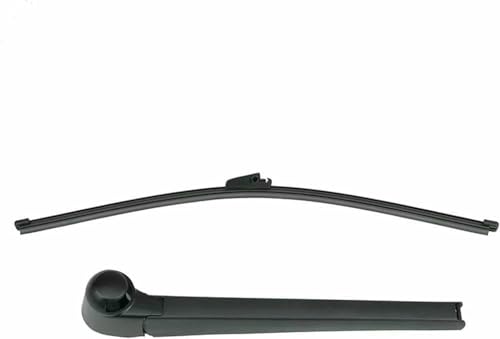 GRTYSVB - Autowischer Heckscheibenwischerblatt & Arm Set Kit Windschutzscheibe Heckklappe Fensterbürste passt für Transporter T5 2003-2013 von GRTYSVB