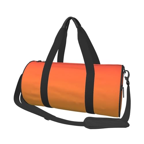 Reisetasche, Sporttasche, Reisetasche, Reisetasche, Reisetasche, Sport-Wochenendtasche für Schwimmen, Yoga,Modernes trendiges abstraktes Gelb-Orange-Ombre von GRatka