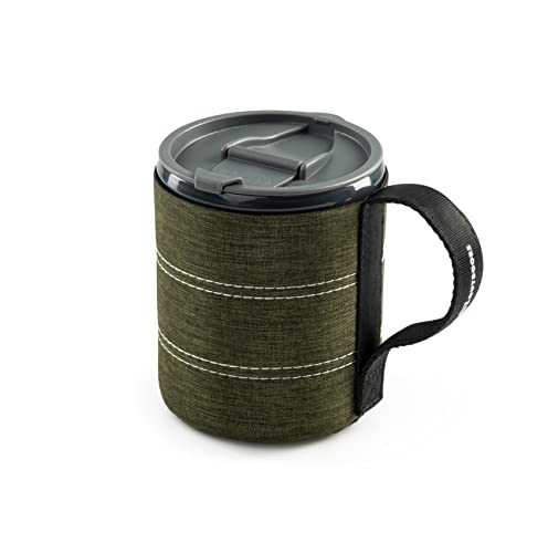 GSI Outdoors Infinity Backpacker Mug Green Tasse, Grün (Verde), Einheitsgröße von GSI Outdoors