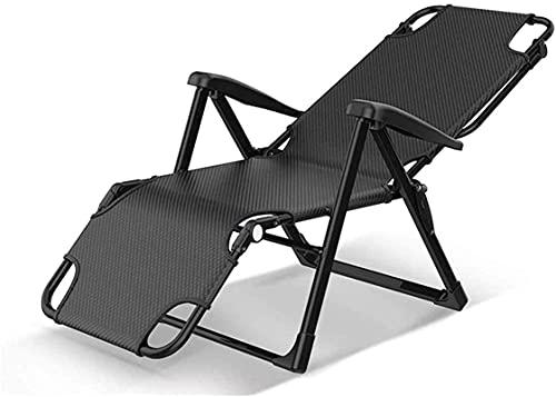 GSKXHDD Liegestühle, Leichter klappbarer Zero-Gravity-Loungesessel, verstellbare Liegefläche für die Terrasse Independence von GSKXHDD