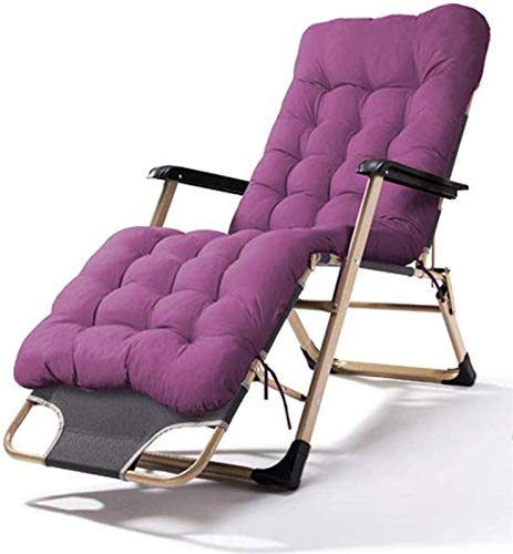 GSKXHDD Recliner Lazy Deck Chair Rocker Klappbarer Gartenschaukelstuhl Sonnenliege Outdoor Recliner Seat Sling Chair Independence von GSKXHDD
