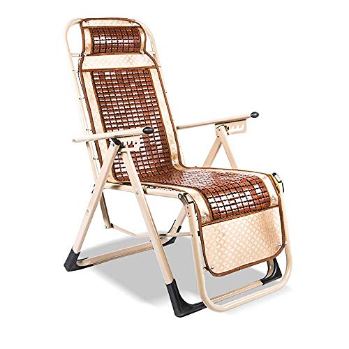 Klappbarer Liegestuhl, Schwerelosigkeitsstuhl, klappbar, verstellbare Liegestühle für den Außenbereich, Poolseite mit Rasen-Lounge-Stuhl, klappbarer Garten-Sonnenliegestuhl für den Außenbereich von GSKXHDD