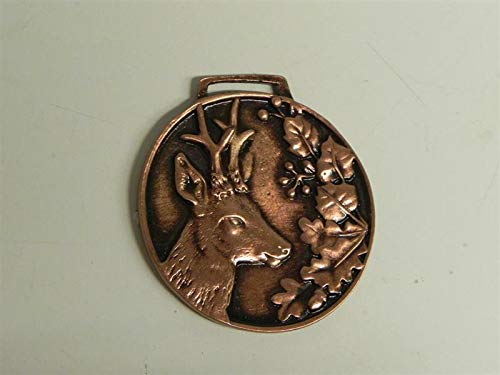 GTK - Geweihe & Trophäen KRUMHOLZ Rehbock Medaille in bronzefarben von GTK - Geweihe & Trophäen KRUMHOLZ