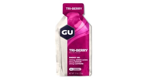gu energie gel energy tri berry 32g von GU