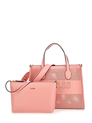 GUESS Damen Handtasche Katey Perf pink von GUESS