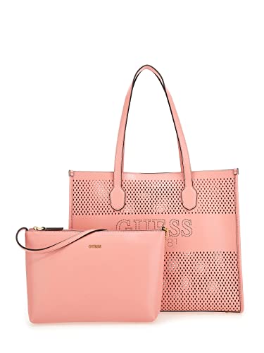 GUESS Damen Shopper Katey Perf pink von GUESS