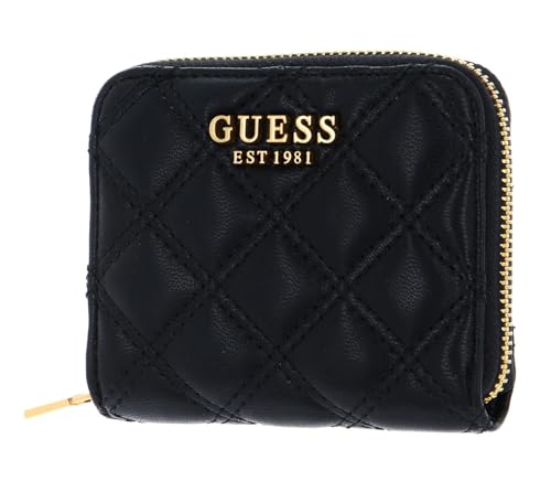 GUESS Giully SLG Small Zip Around Wallet Black von GUESS