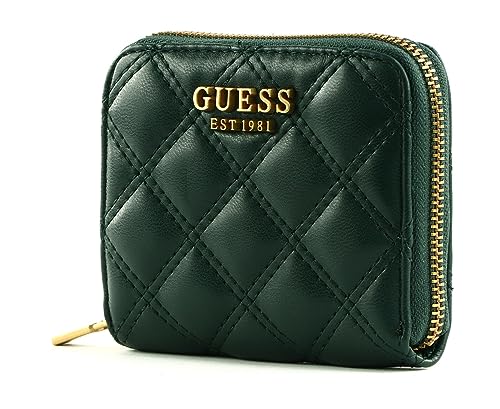 GUESS Giully SLG Small Zip Around Wallet Forest von GUESS