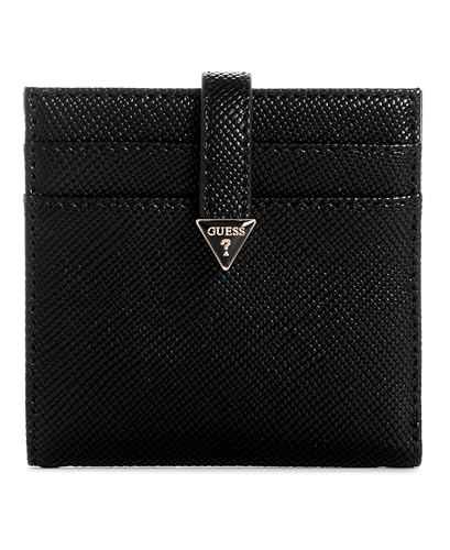 GUESS Laurel Kartenetui mit Tab-Motiv, Schwarz von GUESS