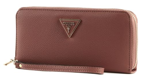 GUESS Meridian SLG Large Zip Around Wallet Rosewood von GUESS