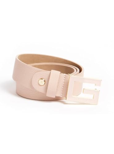 GUESS Women's Belt Albero Large Buckle with Logo, Nude Pink XS von GUESS