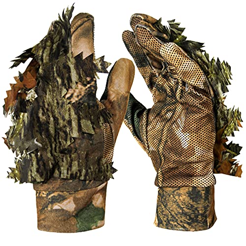 GUGULUZA 3D Camouflage Handschuhe Jagdhandschuhe Tarnhandschuhe Tarnung von GUGULUZA