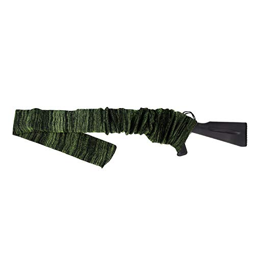 GUGULUZA Gewehrsocke Silikon Öl behandelt Knit Fabric Aufbewahrung Gewehr Socke 137,2 cm (Fluoreszierendes Grün) von GUGULUZA