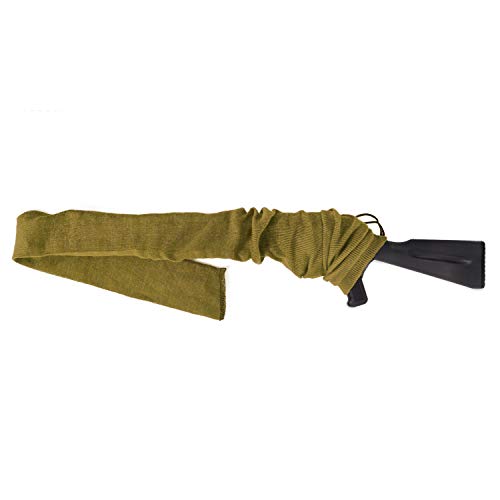 GUGULUZA Gewehrsocke Silikon Öl behandelt Knit Fabric Aufbewahrung Gewehr Socke 137,2 cm (Khaki) von GUGULUZA