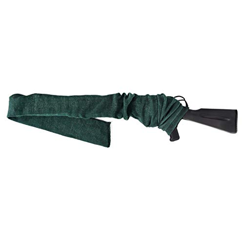 GUGULUZA Gewehrsocke Silikon Öl behandelt Knit Fabric Aufbewahrung Gewehr Socke 137,2 cm (grün) von GUGULUZA