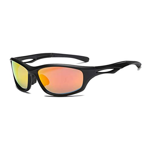 Sonnenbrille Polarisierte Sportbrille für Herren und Damen UV-Schutz mit Linsen und Unzerbrechlichen Rahmen für Golf, Fahrrad, Fahren, Angeln Baseball Wandern von GUKOO