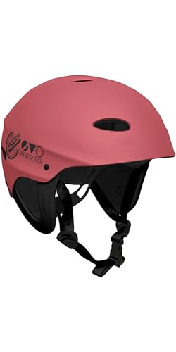 GUL Evo Watersports Watersports Helm für Kajakfahren Kitesurfen Windsurfen und Beiboot - Rot - Unisex - Eva-Aufprallschutz von GUL