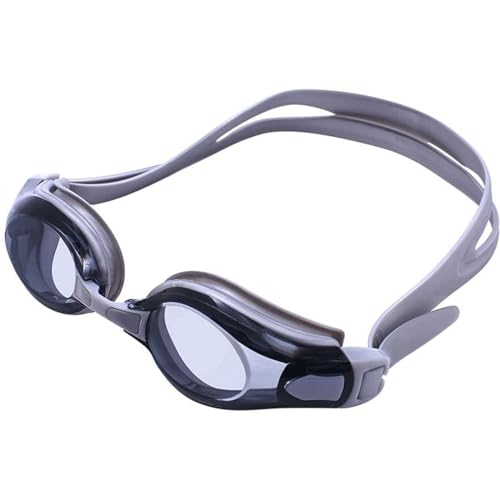 GUOQDAMI Taucherbrille Schwimmbrille mit großem Rahmen, Silikon, wasserdicht, beschlagfrei, kein Auslaufen, hochwertige Schwimmausrüstung Unisex von GUOQDAMI
