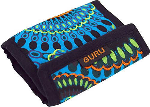 GURU SHOP Besticktes Portemonnaie Retro - Türkis, Herren/Damen, Blau, Baumwolle, Size:One Size, 10x12x2 cm, Portemonnaies von GURU SHOP