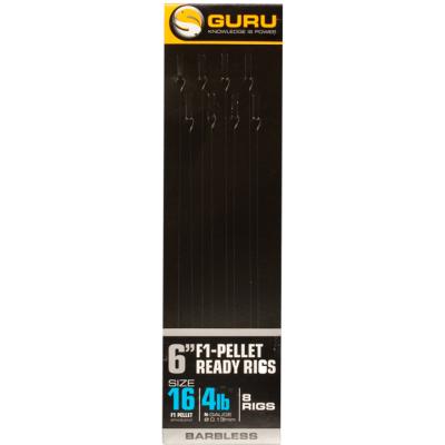 Guru F1 Pellet Stippvorfach 6' #18x8 0.11mm von GURU