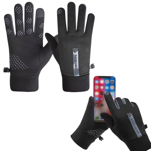 GXGM Winter Handschuhe Herren Touchscreen Warme Thermo -Handschuhe Herren winterhandschuhe Herren fahrradhandschuhe Herren Winter von GXGM