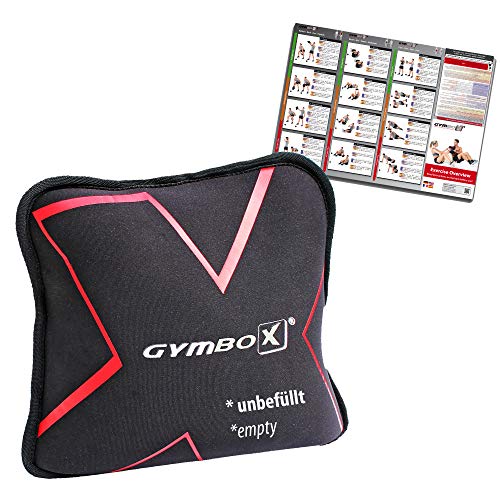 GYMBOX Sand-Pad, Sand-Pad Trainings-Kissen Gewichtssack 2 4 6 8 10 12 KG (8 Kilogramm), unbefüllt von GYMBOX