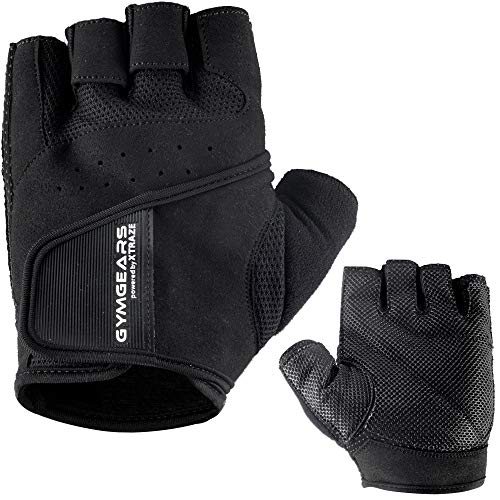 GYMGEARS Trainingshandschuhe für Damen und Herren - Fitness Handschuhe für Krafttraining, Bodybuilding, Kraftsport & Crossfit Training - Gym Workout Gloves Unisex von GYMGEARS