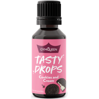 Tasty Drops - 30ml - Cookies & Cream von GYMQUEEN
