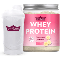 Whey Protein + Shaker von GYMQUEEN