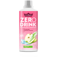 Zero Drink - 1000ml - grüner Apfel von GYMQUEEN