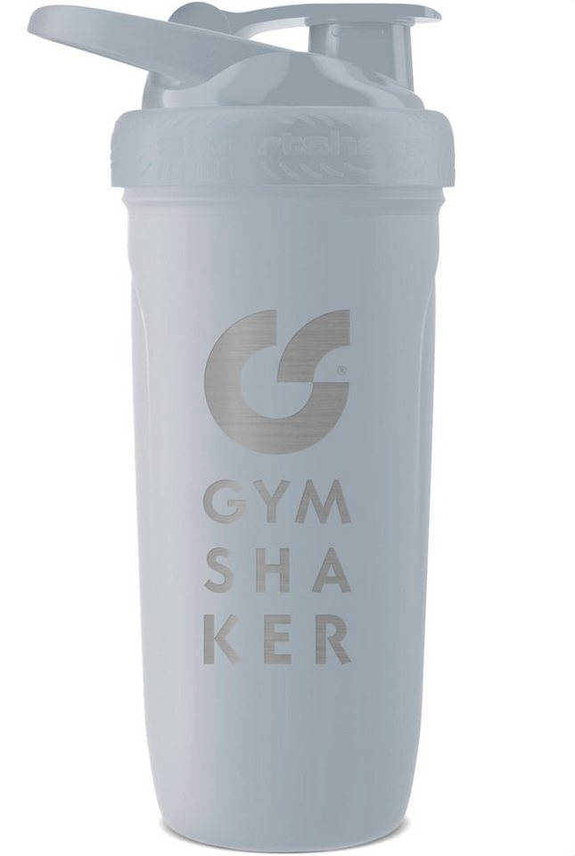 GYMSHAKER Protein Shaker Edelstahl 900 ml Trinkflasche Sport, Edelstahl, Wabenstruktur-Sieb für cremige Protein Shakes von GYMSHAKER