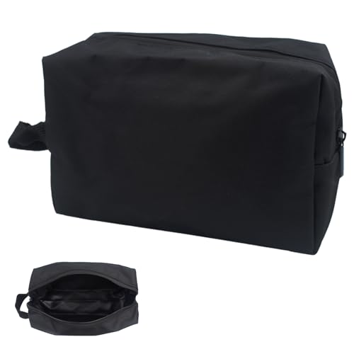 kulturbeutel Herren,kulturbeutel Damen,kulturtasche,waschtasche,kulturtaschen,waschbeutel,Kosmetiktasche Herren,Toiletry Bag,toiletttasche männer mit Griff,für Koffer und Handgepäck(Schwarz) von GZDAOXIA