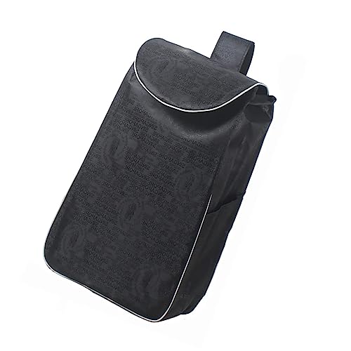 Einkaufswagen-Ersatztasche – 45 l Einkaufswagen-Ersatztasche mit Seitentaschen, wasserdichte, faltbare Aufbewahrungstasche aus Oxford-Stoff, Einkaufswagen-Taschen/Trolley-Ersatztasche, L34 x B20 x H5 von GaRcan