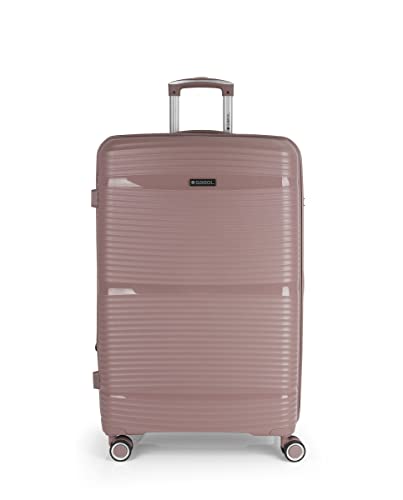 Akane Großer erweiterbarer Koffer mit Fassungsvermögen von 102 l, Rosa, Koffer und Trolleys von Gabol